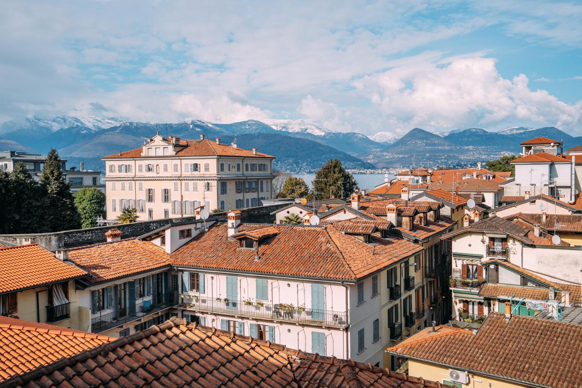 Family Apartment Vista Lago Stresa Kültér fotó